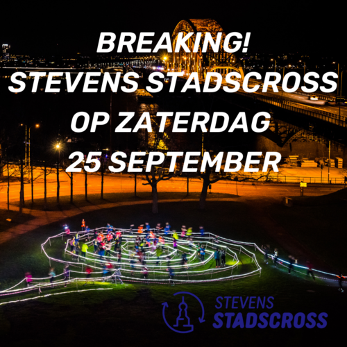 Stevens Stadscross op 25 september
